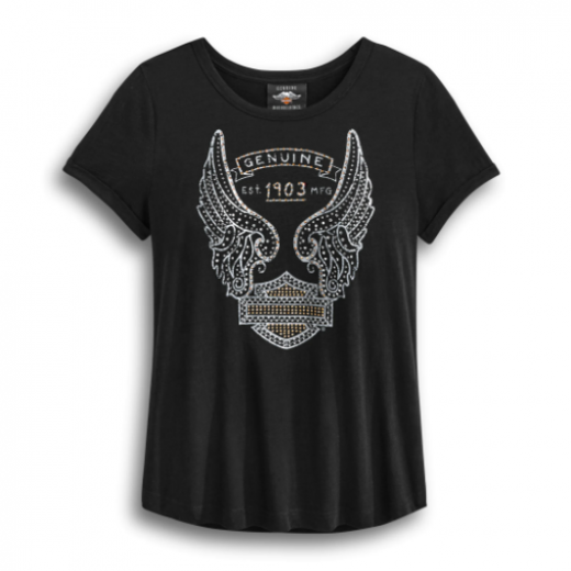 POLO EMBELLISHED METALLIC